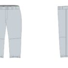 Maxim – Youth pant KNICKER – WHITE or GREY