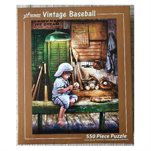 Vintage Baseball Puzzle 550 pcs