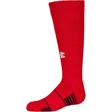 Under Armour – Baseball / Softball socks – Scarlet / Red