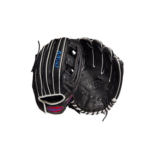 Wilson – baseball glove A450 12 22 Black/White – 12inch