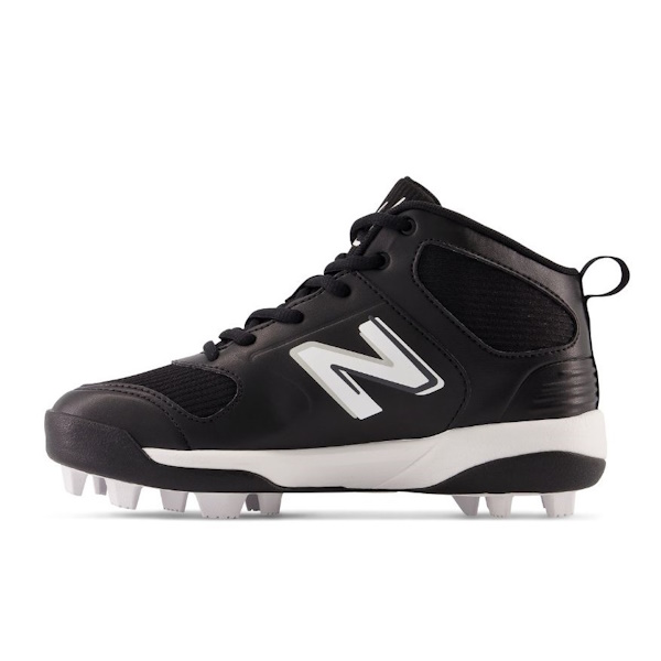 New Balance – Molded shoe, MID, style J3000BK6 – black/white