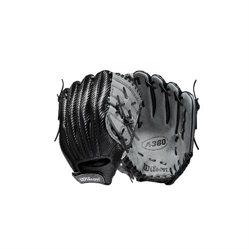 Wilson A360 12,5″ 21 BLK/CBN – LHT Adult The Cage