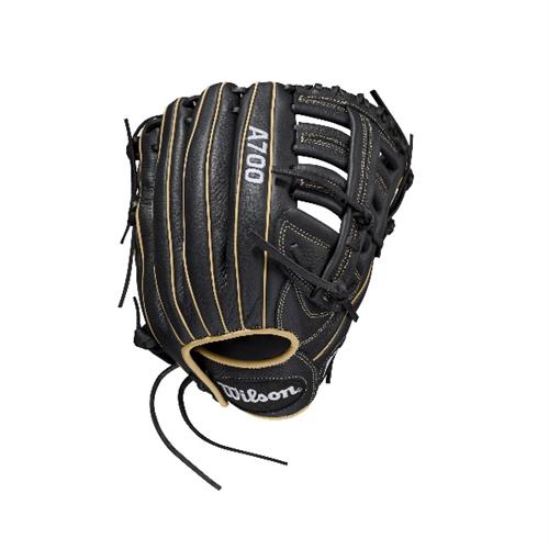 Wilson A700 125 ’22 – 12,50″ Blk/Bln/Wht – LHT Adult The Cage